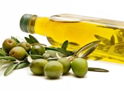 Aceite de oliva en lugar de aceite de xirasol para romper as células de graxa